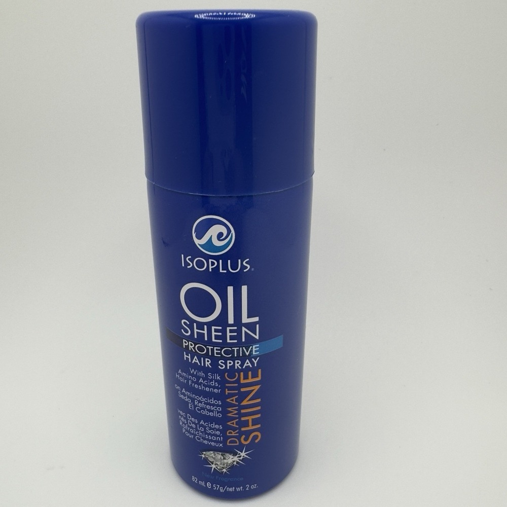 Isoplus Oil Sheen Protective Hair Spray Dramatic 2oz.